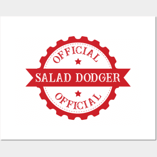 Official Salad Dodger Joke Logo Posters and Art
